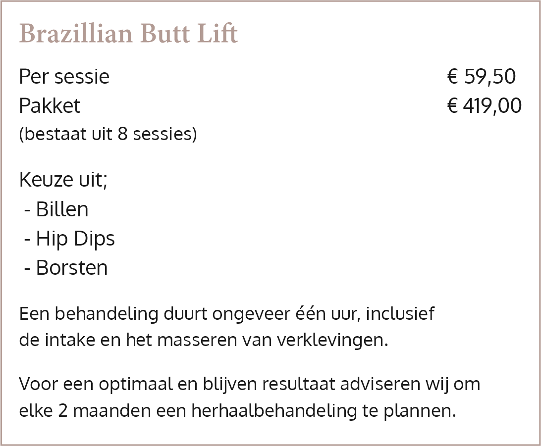 Brazilian butt lift emmen 