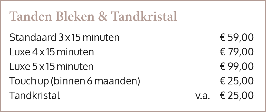 tanden bleken emmen